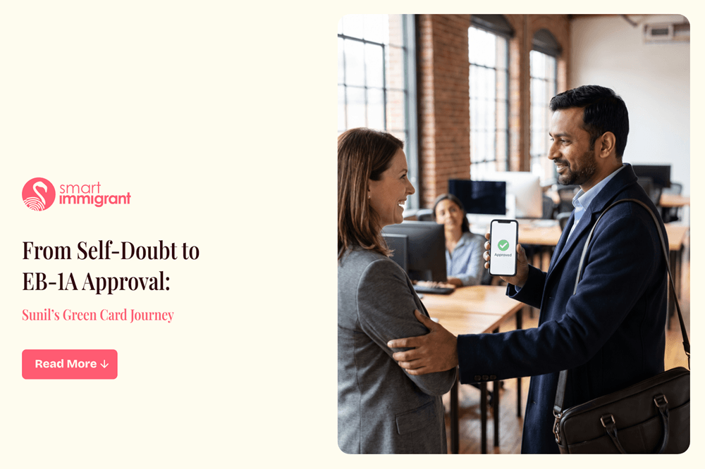 Sunil's Digital Transformation EB-1A Approval Journey