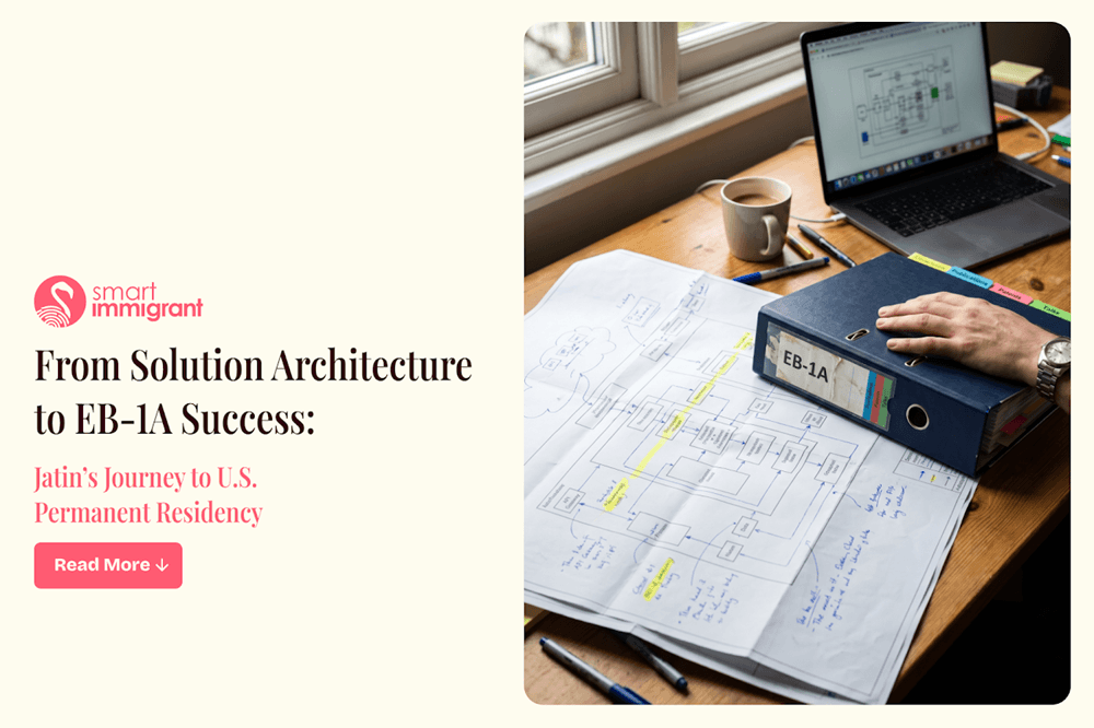 EB-1A Solution Architect cloud and AI success story