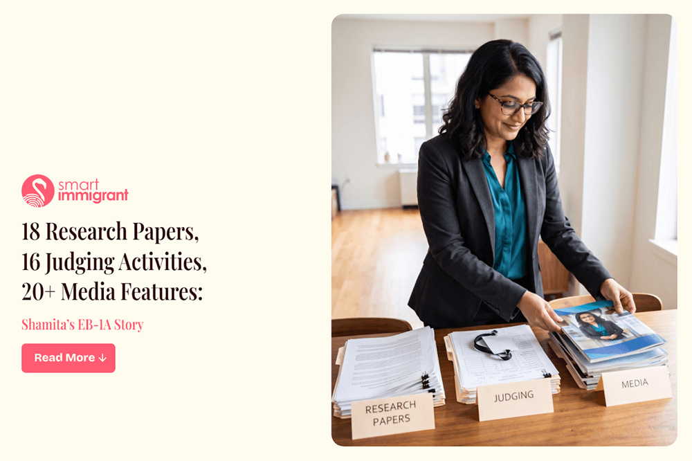 Digital Transformation Professional Shamita’s EB-1A Journey