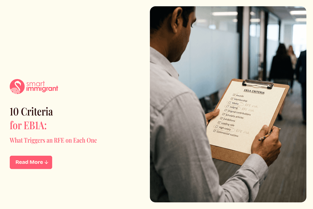 10 criteria for EB1A: How to Avoid Common RFE Mistakes EB1A Criteria and USCIS RFE Response Guide