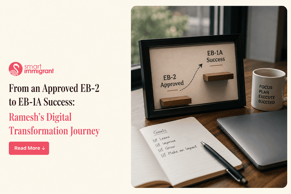 EB-1A Approval: How a Digital Architect Built a Strong Case EB-1A approval journey of digital transformation architect