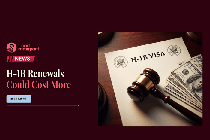 H-1B Visa Renewal May Cost More Under New US Rule H-1B Visa Renewal fee proposal affects employers