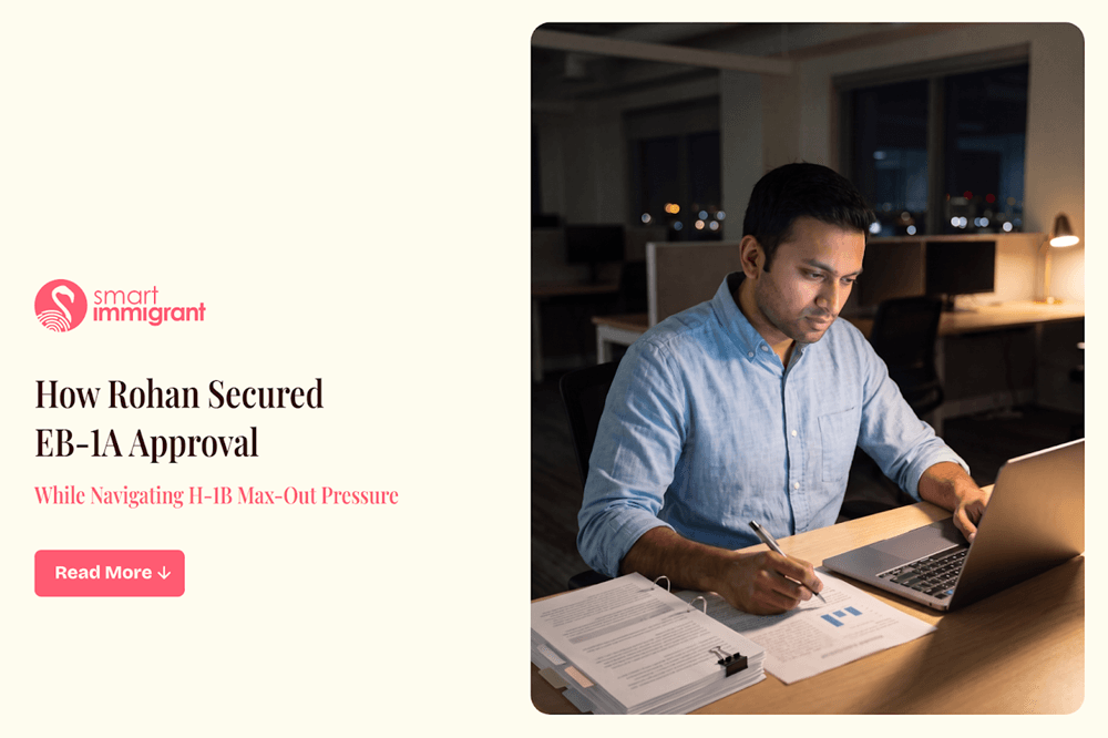 EB-1A Approval Without an RFE: Rohan’s Success Story Machine Learning Engineer Rohan’s EB-1A Journey