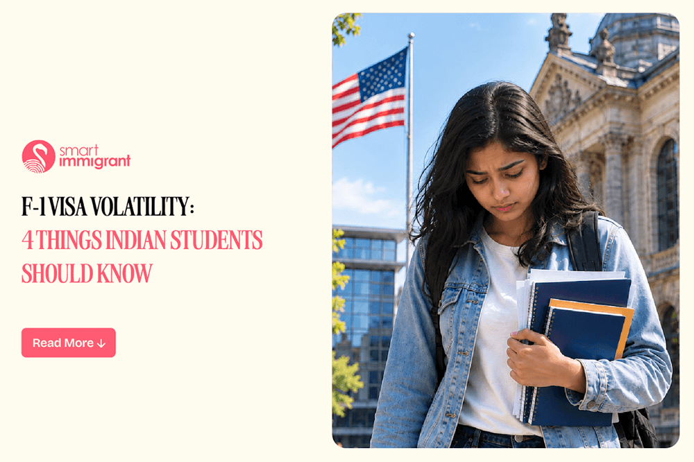 F-1 Visa Volatility: 4 Things Indian Students Need to Know F-1 Visa Volatility affects Indian students planning US study