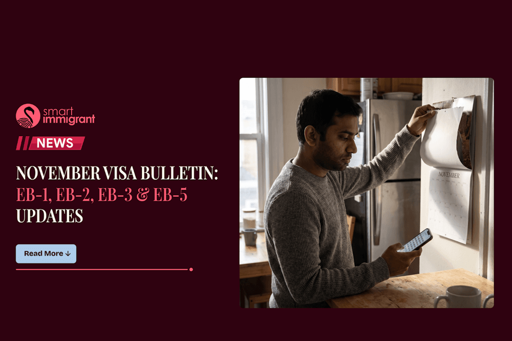 November 2026 Visa Bulletin: EB-1 to EB-5 India Updates November Visa Bulletin Updates for Indian Green Card Applicants