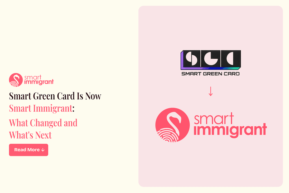 Smart Green Card is now Smart Immigrant global mobility Smart Green Card is now Smart Immigrant brand update