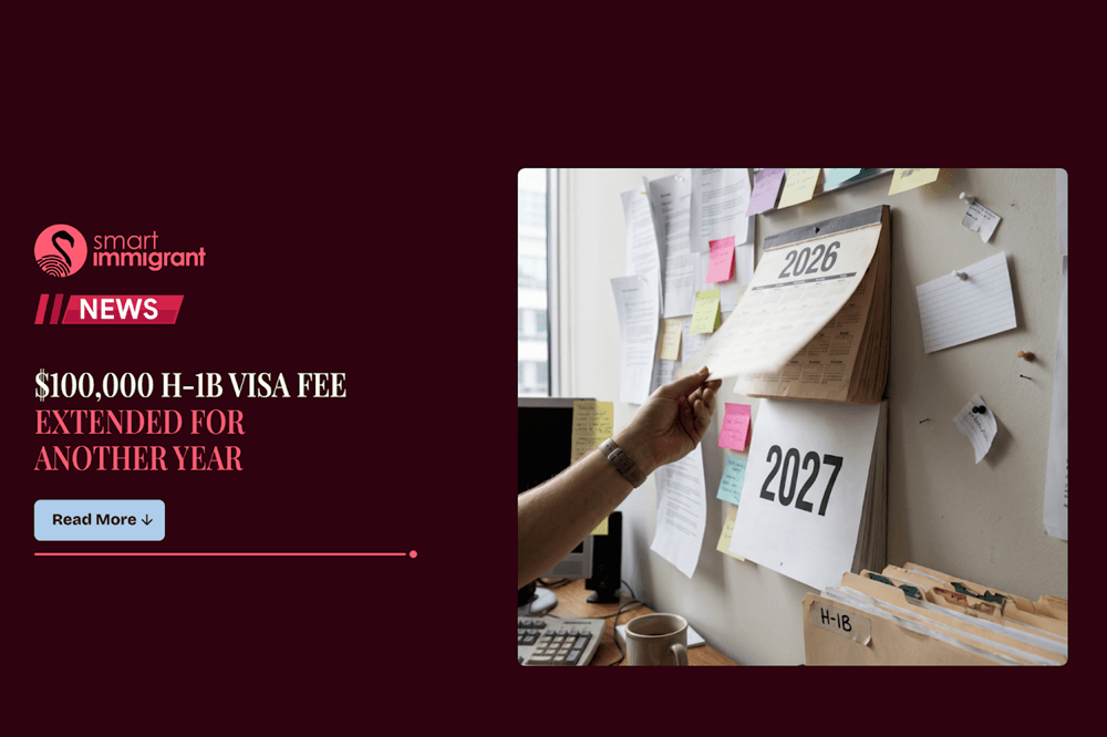 $100,000 H-1B Visa Fee Extended: Impact on Tech Workers $100,000 H-1B Visa Fee news report on a tech laptop
