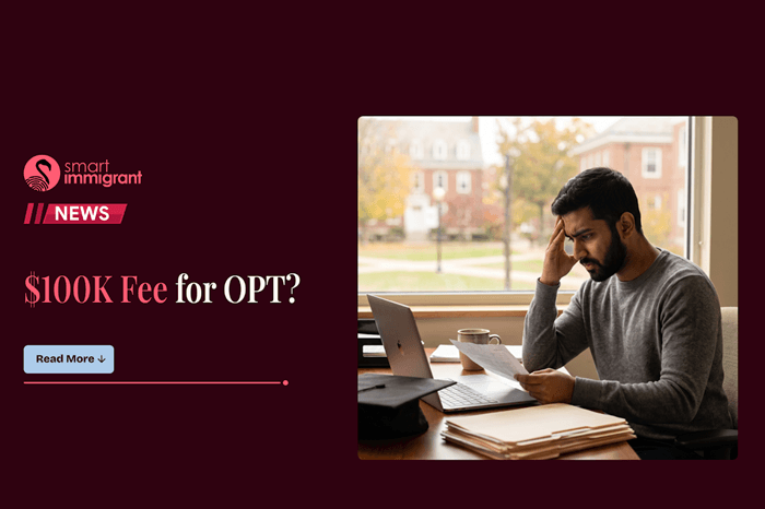 International Students Could Face $100K OPT Work Fee International Students face proposed $100K OPT work fee