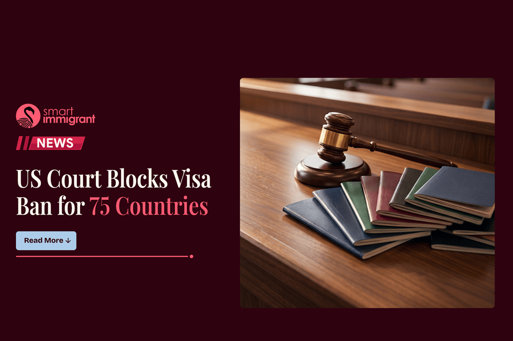 US Visa Ban Struck Down: Judge Vacates 75-Country Freeze US Visa Ban struck down by federal court ruling in NY