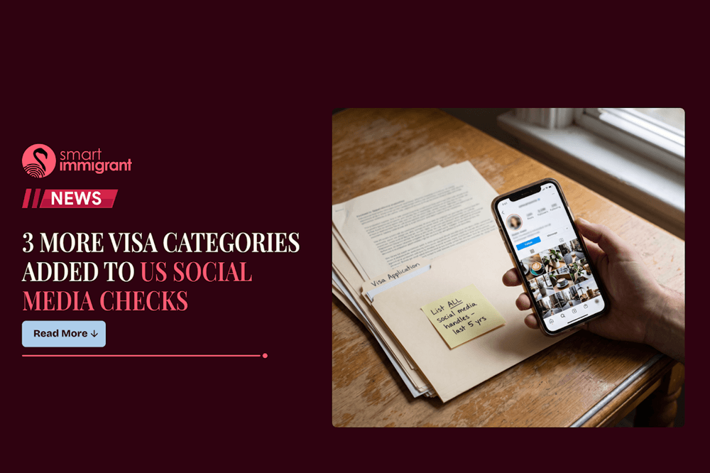 US Visa Social Media Screening: 3 More Categories Added US Visa Social Media Screening expands to three visas