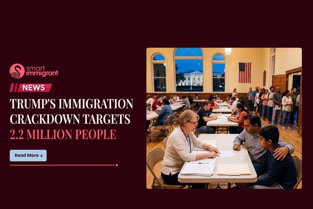 US Immigration Crackdown: 2.2 Million People Targeted US Immigration Crackdown targets 2.2 million people