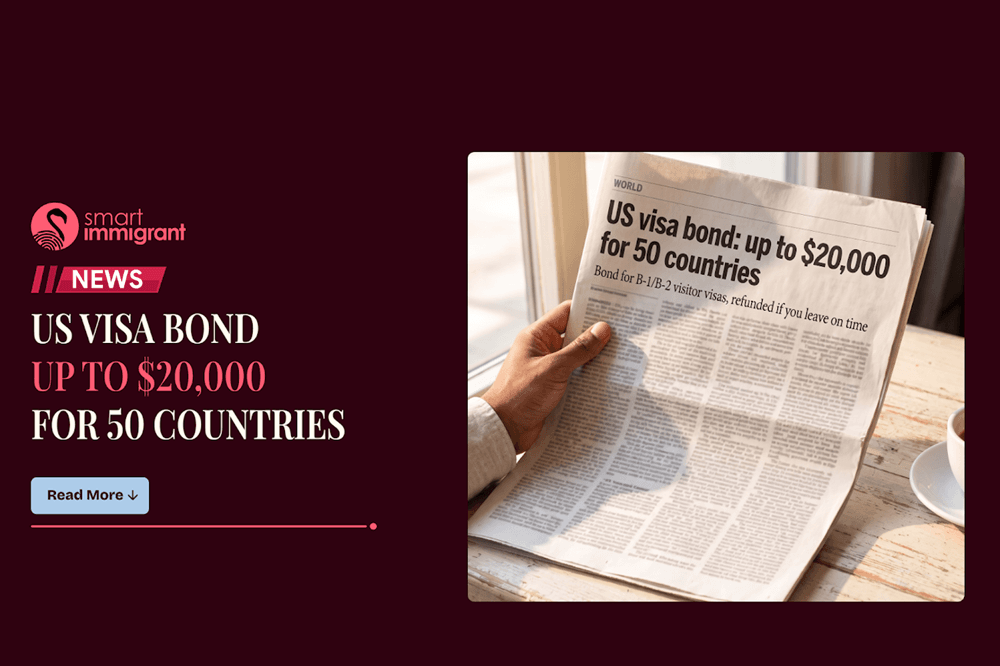US Visa Bond: $10,000 to $20,000 Requirement for 50 Countries US Visa Bond Requirement for B1 B2 Visa Applicants