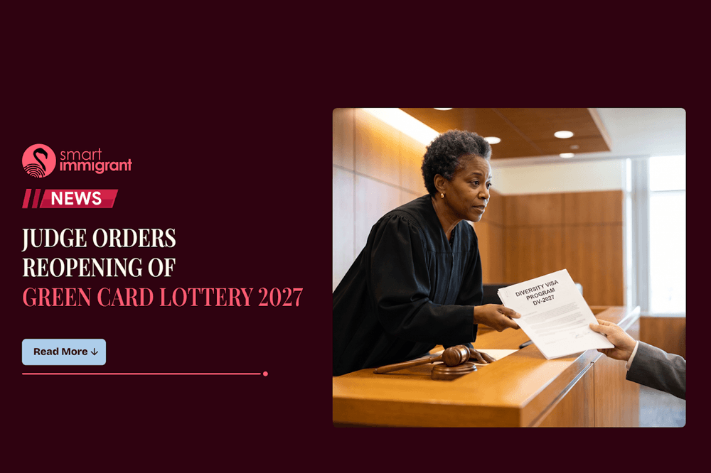 Green Card Lottery 2027: Judge Orders Registration Reopening Federal Judge Orders New Entry Window for DV-2027 Applicants