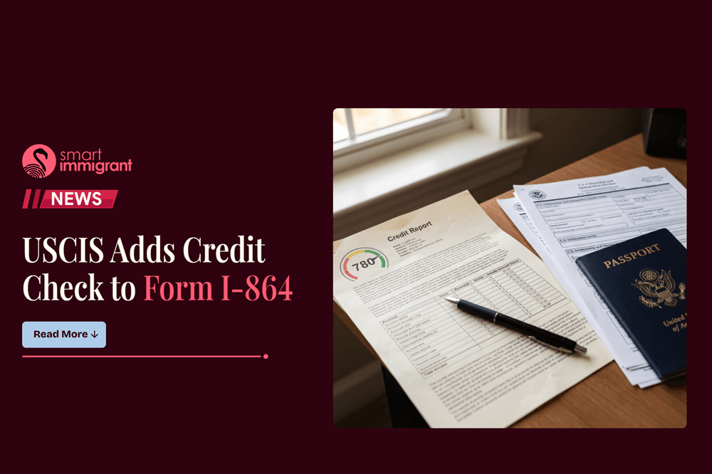 Allow Check Sign USCIS Form I-864 Update: Credit Check for Green Card Sponsors